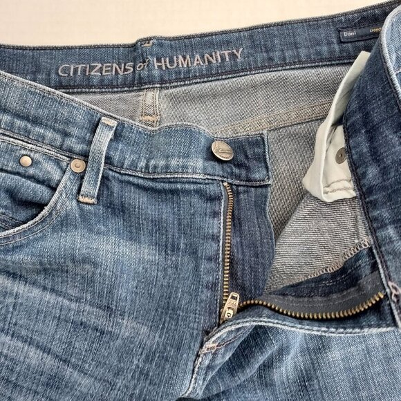 Citizens of Humanity Dani Cropped Straight Leg Jeans Size 30 - Picture 10 of 10